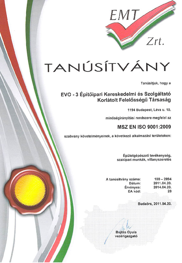 EMT ISO 9001